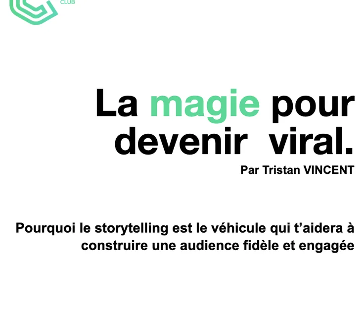 Couverture : La magie pour devenir viral